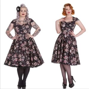 Hell Bunny Sasha Swing Dress Size UK 3X